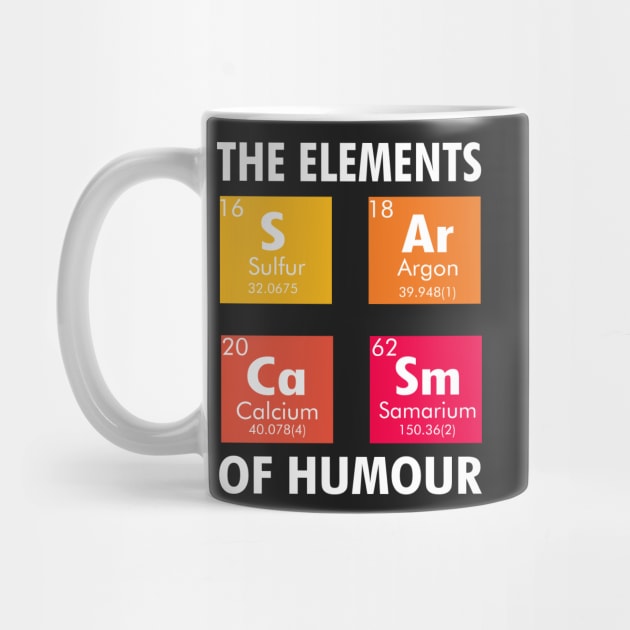 The elements sulfur argon calcium samarium by TEEPHILIC